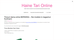 Desktop Screenshot of hainetari.ro-cumparaturionline.com