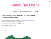 Tablet Screenshot of hainetari.ro-cumparaturionline.com